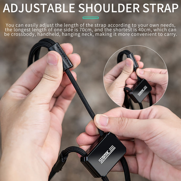For DJI Pocket 3 STARTRC Anti-Lost Necklace Lanyard Rope (Black) - HoMEdemic™ 