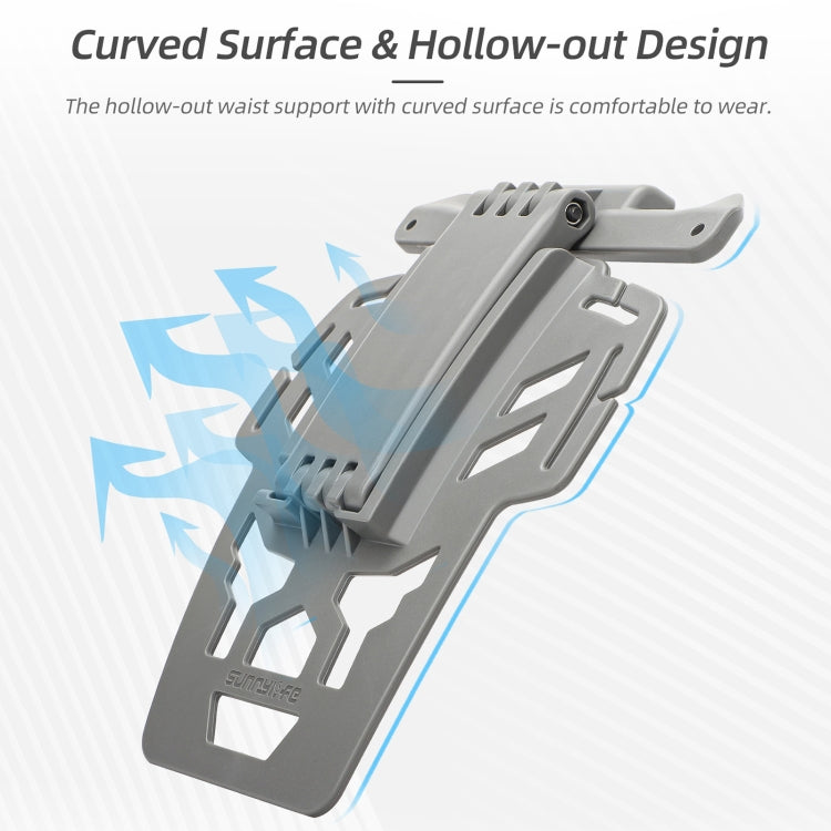 For DJI RC 2 / 1 Sunnylife Remote Control Waist Support Bracket Chest Strap(Grey) - HoMEdemic™ 