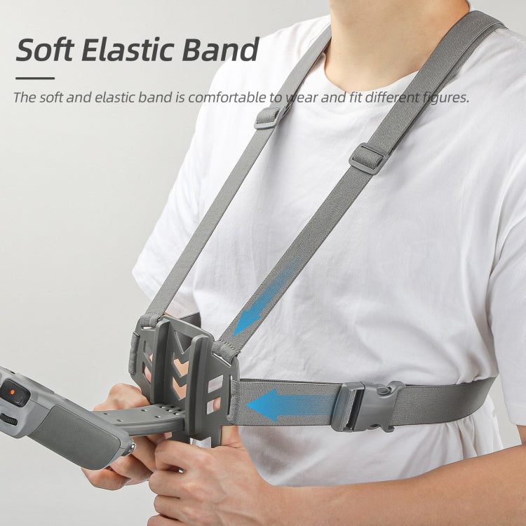 For DJI RC 2 / 1 Sunnylife Remote Control Waist Support Bracket Chest Strap(Grey) - HoMEdemic™ 