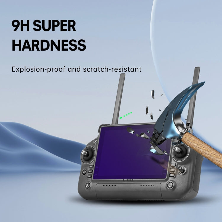 For DJI RC Plus with Screen STARTRC 2pcs Frosted Purple Eye Protection Tempered Glass Film - HoMEdemic™ 