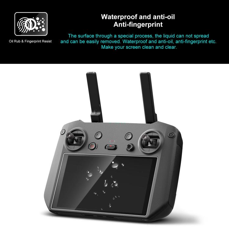 For DJI RC Pro PULUZ Remote Control Screen Tempered Glass Film (Transparent) - HoMEdemic™ 