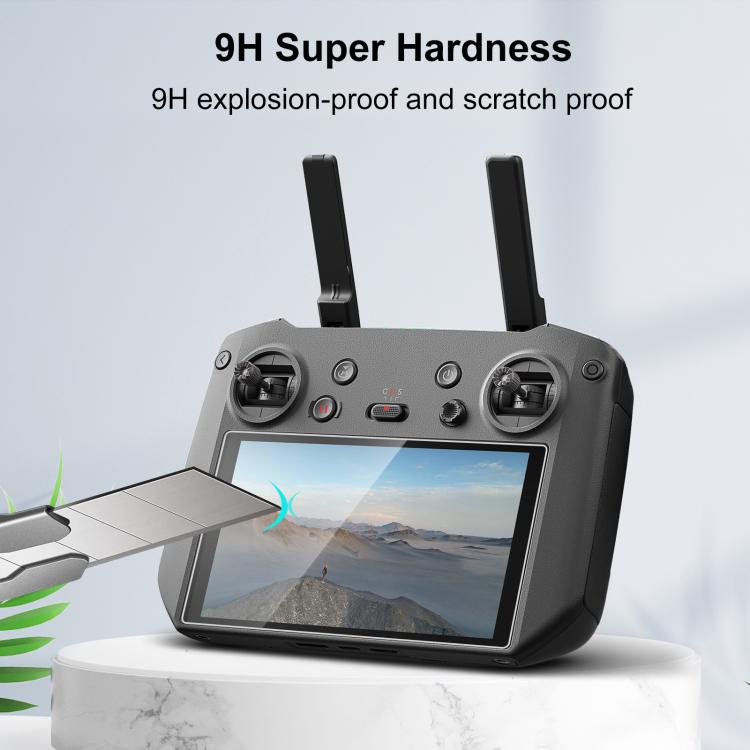 For DJI RC Pro PULUZ Remote Control Screen Tempered Glass Film (Transparent) - HoMEdemic™ 