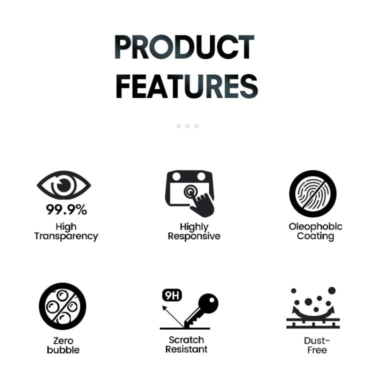 For DJI RC Pro with Screen STARTRC 2pcs 9H 2.5D Tempered Glass Film Frosted Film - HoMEdemic™ 