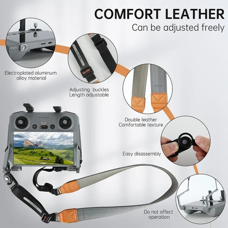For DJI RC/ RC 2 Drone Remote Control RCSTQ Balance Strap System Lanyard(Gray) - HoMEdemic™ 