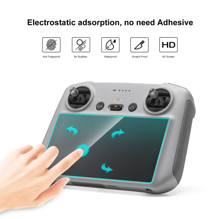 For DJI RC / RC 2 PULUZ Remote Control Screen Tempered Glass Film(Transparent) - HoMEdemic™ 