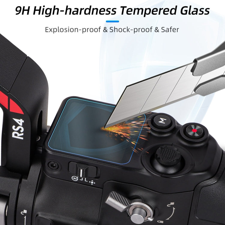 For DJI RS 4/RS 4 Pro/RS 3/RS 3 Pro Sunnylife  2pcs Screen Explosion proof Tempered Glass Film - HoMEdemic™ 