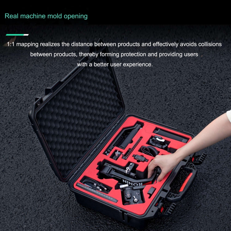 For DJI RS4/  RS4 Pro STARTRC ABS Waterproof Shockproof Suitcase Portable Storage Box (Black) - HoMEdemic™ 