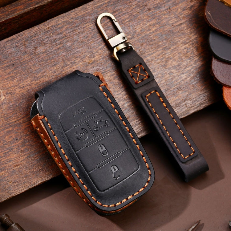 For Dodge Ram 5-button C162 Car Key Leather Protective Case, 5-button - HoMEdemic™ 