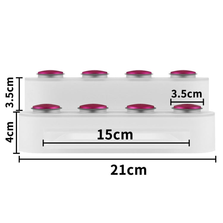 For Dyson Airwrap Storage Rack Can Store 8 Attachment(Rose Red) - HoMEdemic™ 