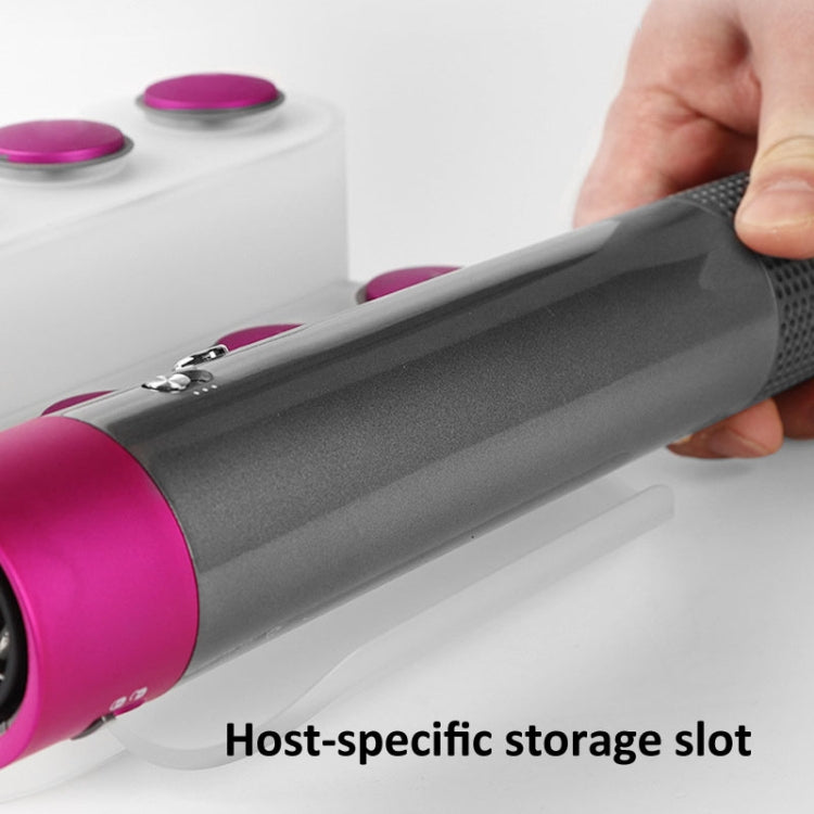 For Dyson Airwrap Storage Rack Can Store 8 Attachment(Rose Red) - HoMEdemic™ 