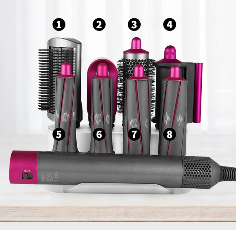For Dyson Airwrap Storage Rack Can Store 8 Attachment(Rose Red) - HoMEdemic™ 