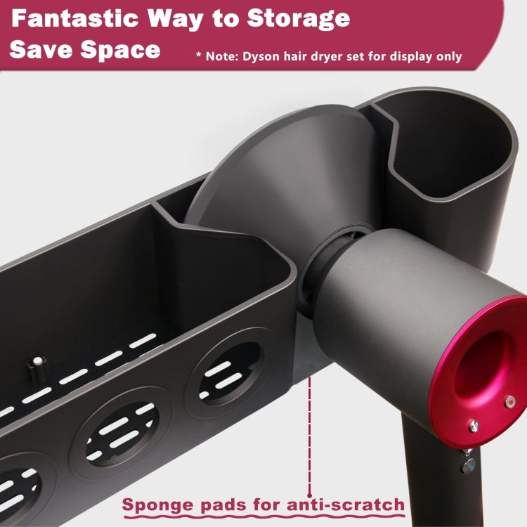 For Dyson Hair Dryer  HD08  Bracket Bathroom Storage Organizer Shelf - HoMEdemic™ 