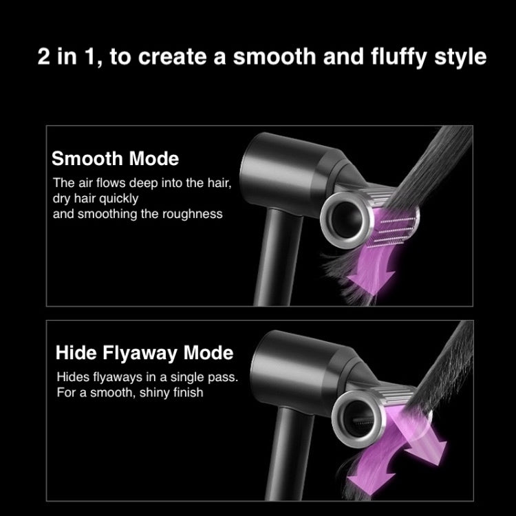 For Dyson Hair Dryer Nozzle Smooth Flyaway Attachment, Smooth Rose Red - HoMEdemic™ 
