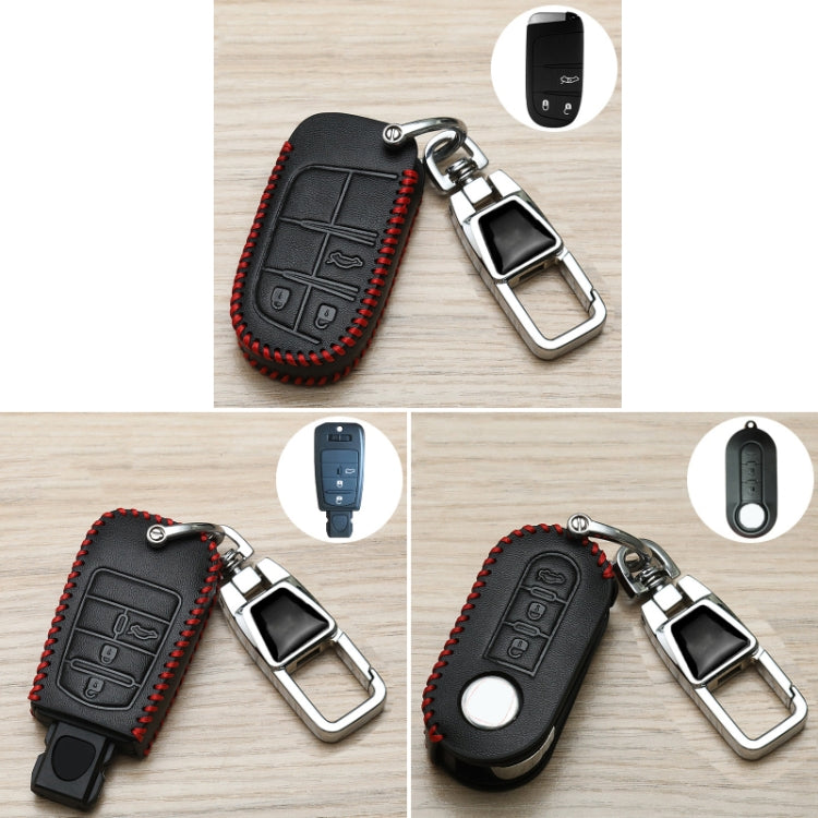 For Fiat Car Key Cover Multifunctional Keychain Anti-Lost Number Plate(B) - HoMEdemic™ 