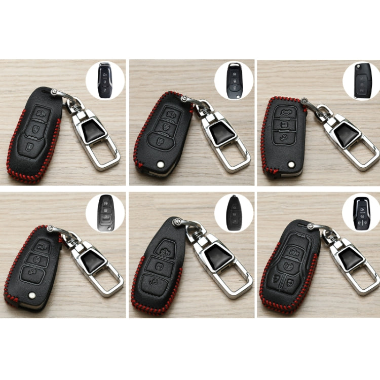 For Ford Car Key Cover Keychain Anti-lost Number Plate, Style: B - HoMEdemic™ 