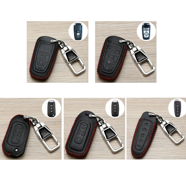 For Ford Car Key Cover Keychain Anti-lost Number Plate, Style: J - HoMEdemic™ 