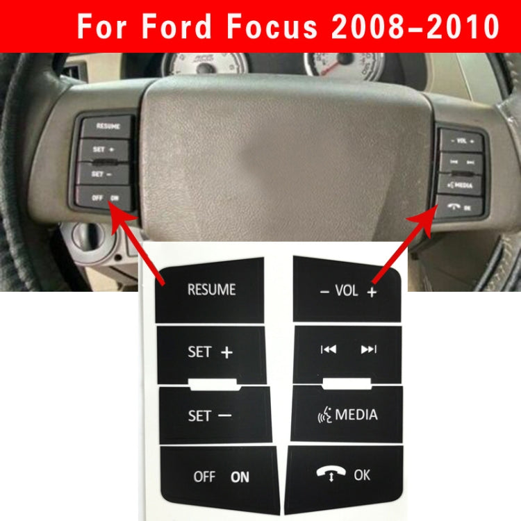 For Ford Focus 2008-2010 Steering Wheel Control Button Repair Patch - HoMEdemic™ 