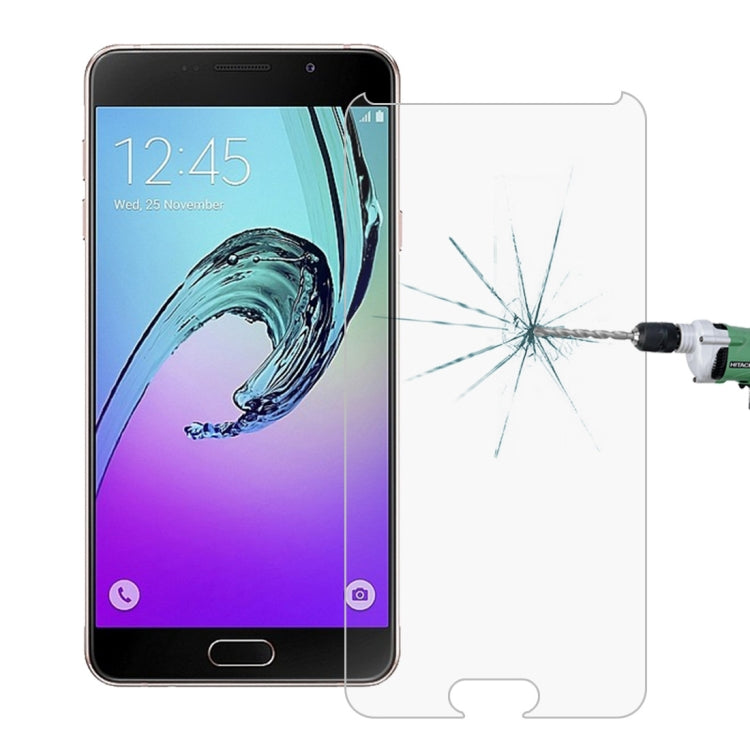 For Galaxy A7 (2017) / A720 0.26mm 9H Surface Hardness 2.5D Explosion-proof Tempered Glass Screen Film, 1pcs - HoMEdemic™ 