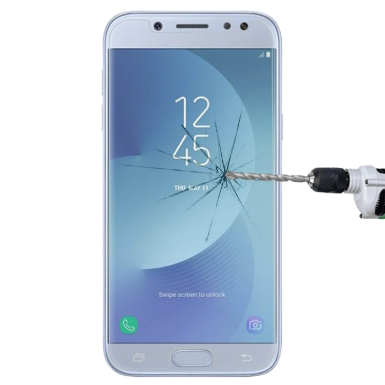 For Galaxy J5 (2017) (EU Version) 0.26mm 9H Surface Hardness 2.5D Explosion-proof Non-full Screen Tempered Glass Screen Film, For Galaxy J5 (2017) (EU Version) - HoMEdemic™ 