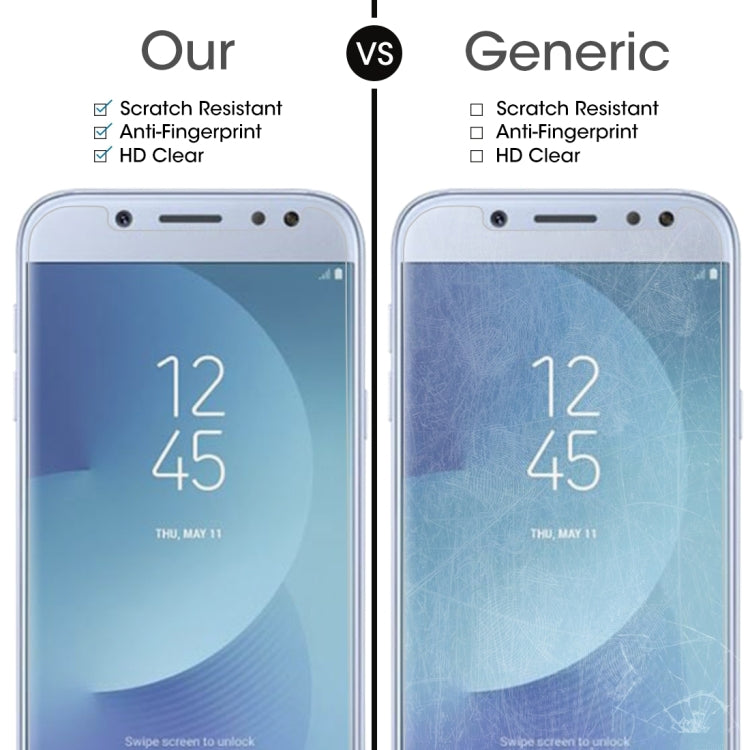For Galaxy J5 (2017) (EU Version) 0.26mm 9H Surface Hardness 2.5D Explosion-proof Non-full Screen Tempered Glass Screen Film, For Galaxy J5 (2017) (EU Version) - HoMEdemic™ 