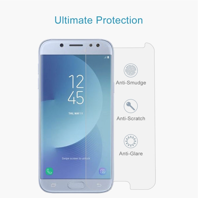 For Galaxy J5 (2017) (EU Version) 0.26mm 9H Surface Hardness 2.5D Explosion-proof Non-full Screen Tempered Glass Screen Film, For Galaxy J5 (2017) (EU Version) - HoMEdemic™ 