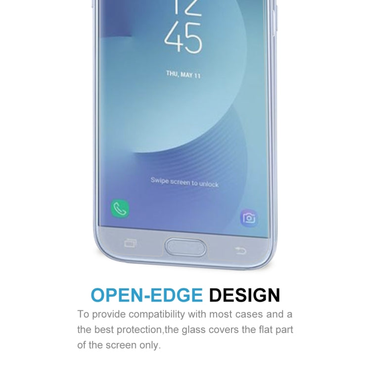For Galaxy J5 (2017) (EU Version) 0.26mm 9H Surface Hardness 2.5D Explosion-proof Non-full Screen Tempered Glass Screen Film, For Galaxy J5 (2017) (EU Version) - HoMEdemic™ 