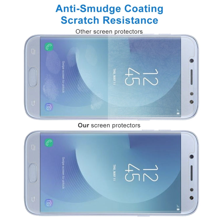 For Galaxy J5 (2017) (EU Version) 0.26mm 9H Surface Hardness 2.5D Explosion-proof Non-full Screen Tempered Glass Screen Film, For Galaxy J5 (2017) (EU Version) - HoMEdemic™ 