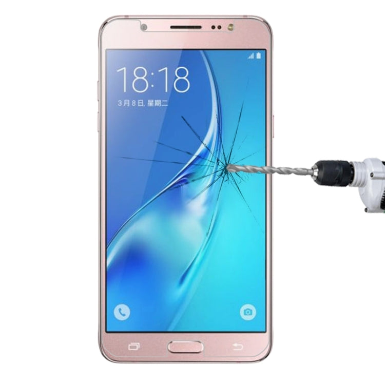 For Galaxy J5 (2017) / J530 (US Version) 0.3mm 9H Surface Hardness 2.5D Explosion-proof Tempered Glass Non-full Screen Film, For Galaxy J5 (2017) / J530 (US Version)(1 PC) - HoMEdemic™ 