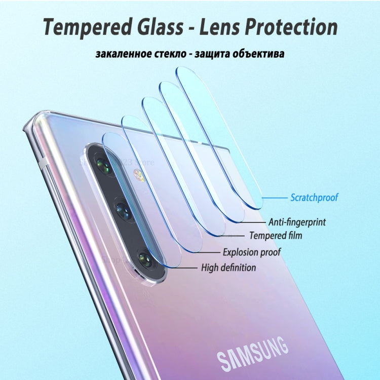 For Galaxy Note 10+  0.3mm 9H Surface Hardness 3D Curved Edge Glue Curved Full Screen Tempered Glass Film, Fingerprint Unlock Is Supported, For Galaxy Note 10+ (1 PC), For Galaxy Note 10+(1 PC) - HoMEdemic™ 