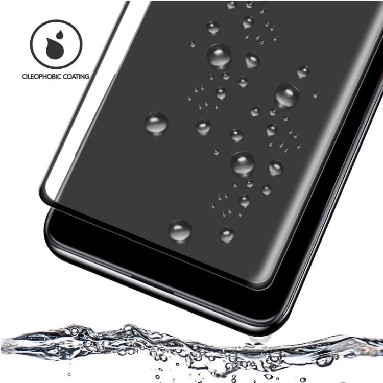 For Galaxy Note 10+  0.3mm 9H Surface Hardness 3D Curved Edge Glue Curved Full Screen Tempered Glass Film, Fingerprint Unlock Is Supported, For Galaxy Note 10+ (1 PC), For Galaxy Note 10+(1 PC) - HoMEdemic™ 