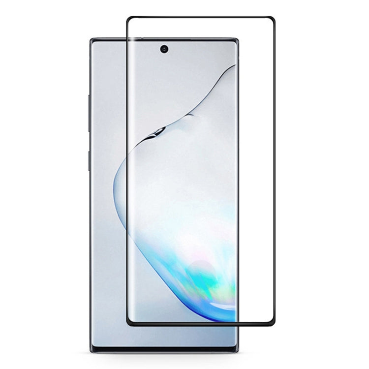 For Galaxy Note 10 3D Curved Edge Glue Curved Full Screen Tempered Glass Film, Fingerprint Unlock Is Supported, For Galaxy Note 10 (1 PC), For Galaxy Note 10(1 PC) - HoMEdemic™ 