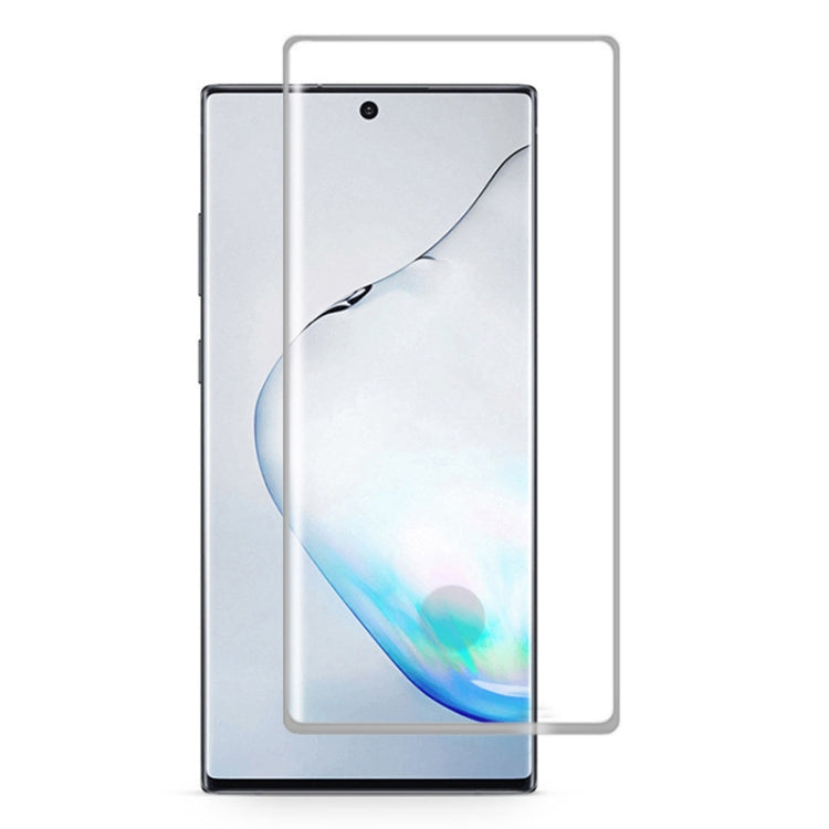 For Galaxy Note 10 3D Curved Edge Glue Curved Full Screen Tempered Glass Film, Fingerprint Unlock Is Supported, For Galaxy Note 10 (1 PC), For Galaxy Note 10(1 PC) - HoMEdemic™ 