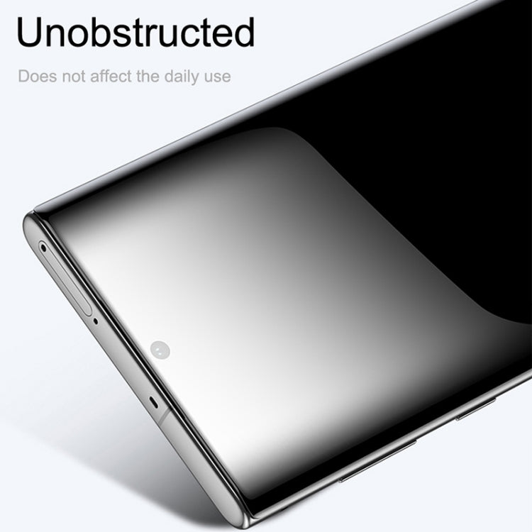 For Galaxy Note 10  Full Glue 3D Curved Edge Tempered Glass Film, Fingerprint Unlock Is Supported, For Galaxy Note - HoMEdemic™ 