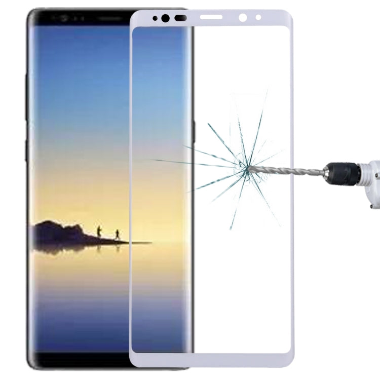For Galaxy Note 8 0.3mm 9H Surface Hardness 3D Curved Silk-screen Full Screen Tempered Glass Screen Protector, For Galaxy Note 8 - HoMEdemic™ 