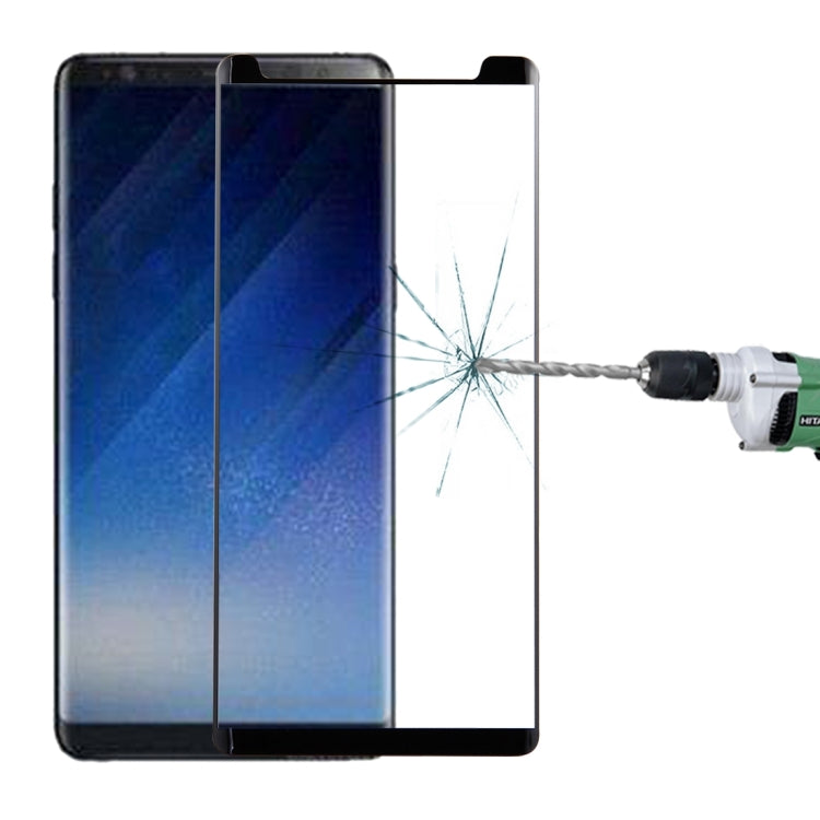 For Galaxy Note 8 0.3mm 9H Surface Hardness 3D Curved Silk-screen Non-full Screen Tempered Glass Screen Protector, For Galaxy Note 8 - HoMEdemic™ 