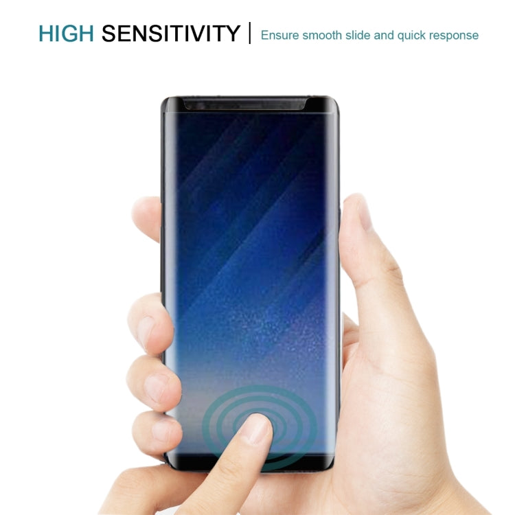 For Galaxy Note 8 0.3mm 9H Surface Hardness 3D Curved Silk-screen Non-full Screen Tempered Glass Screen Protector, For Galaxy Note 8 - HoMEdemic™ 