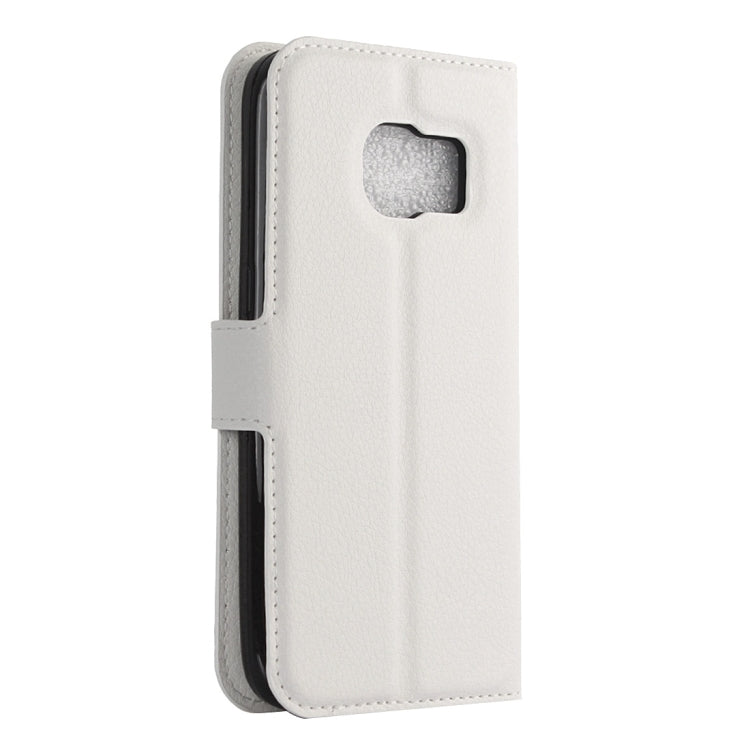 For Galaxy S7 / G930 Litchi Texture Horizontal Flip Leather Case with Holder & Card Slots & Wallet, For Galaxy S7 - HoMEdemic™ 