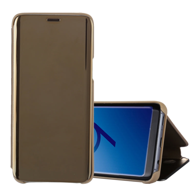 For Galaxy S9+ Electroplating Mirror Horizontal Flip Leather Case with Holder, For Galaxy S9+ - HoMEdemic™ 