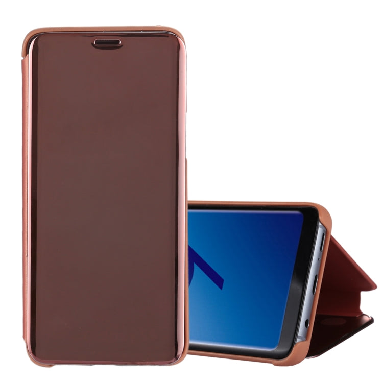 For Galaxy S9+ Electroplating Mirror Horizontal Flip Leather Case with Holder, For Galaxy S9+ - HoMEdemic™ 