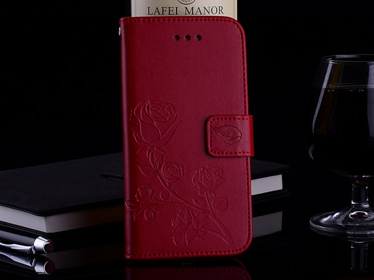 For Galaxy S9 Rose Embossed Horizontal Flip Environmental PU Leather Case with Holder & Card Slots & Wallet, For Samsung Galaxy S9 - HoMEdemic™ 