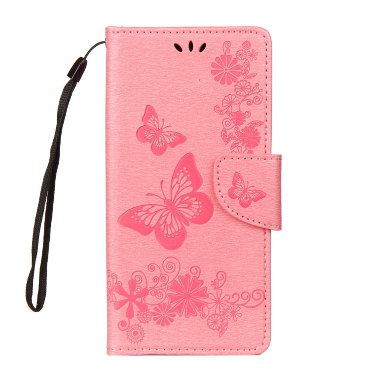 For Galaxy S9+ Vintage Embossed Floral Butterfly Pattern Horizontal Flip Leather Case with Card Slot & Holder & Wallet & Lanyard, For Galaxy S9+ - HoMEdemic™ 