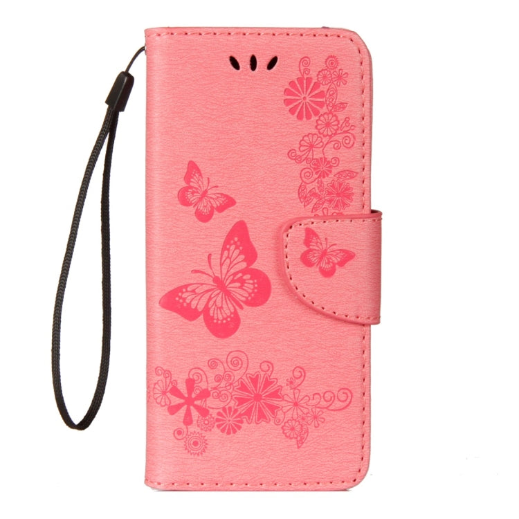 For Galaxy S9 Vintage Embossed Floral Butterfly Pattern Horizontal Flip Leather Case with Card Slot & Holder & Wallet & Lanyard, For Galaxy S9 - HoMEdemic™ 