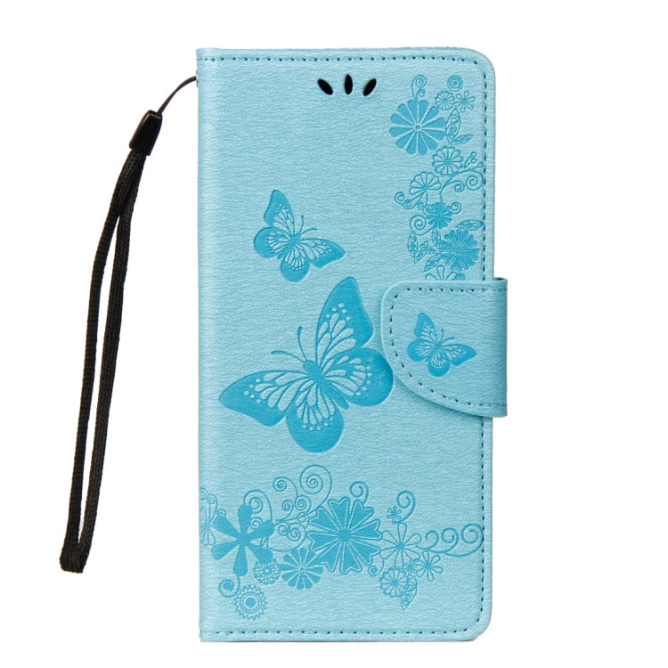 For Galaxy S9+ Vintage Embossed Floral Butterfly Pattern Horizontal Flip Leather Case with Card Slot & Holder & Wallet & Lanyard, For Galaxy S9+ - HoMEdemic™
