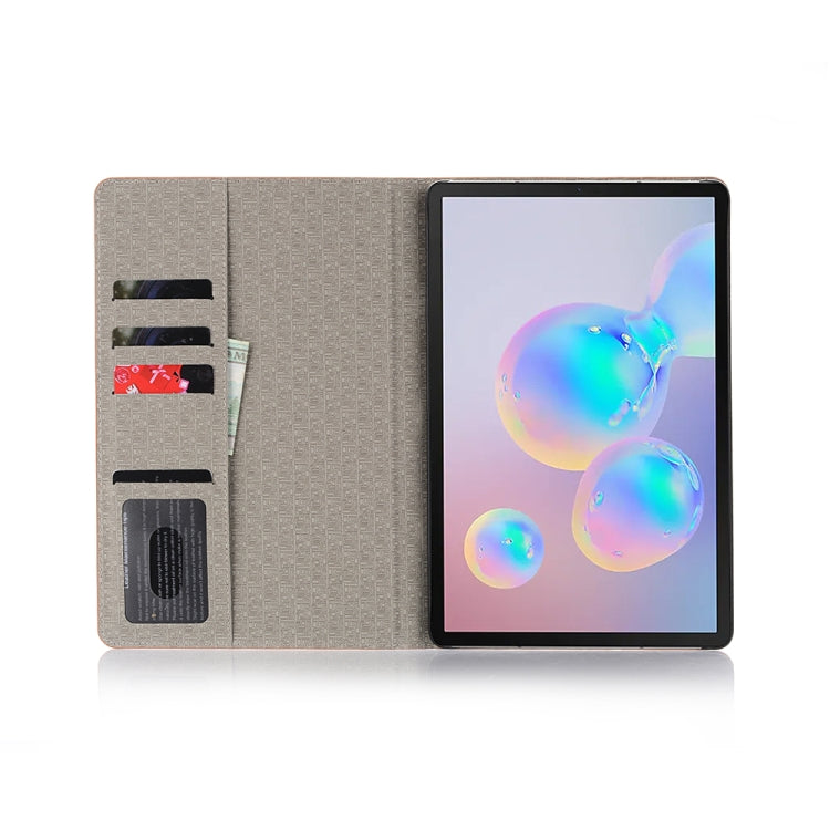 For Galaxy Tab S6 T860 / T865 Map Texture Horizontal Flip Leather Case with Holder & Card Slots & Wallet, Random Texture Delivery, For Galaxy Tab S6 T860 / T865 - HoMEdemic™ 