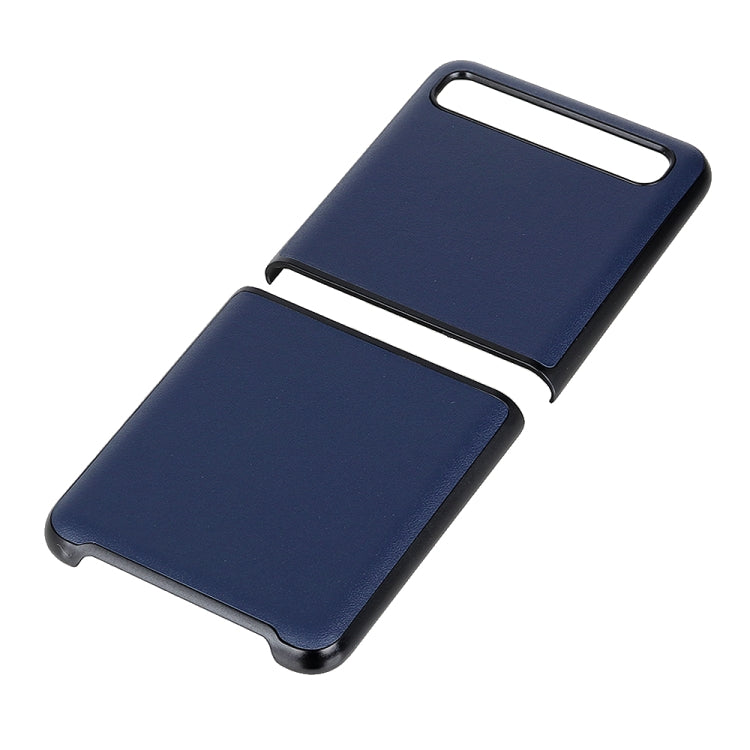 For Galaxy Z Flip Genuine Leather Lambskin Texture Folding Protective Case - HoMEdemic™