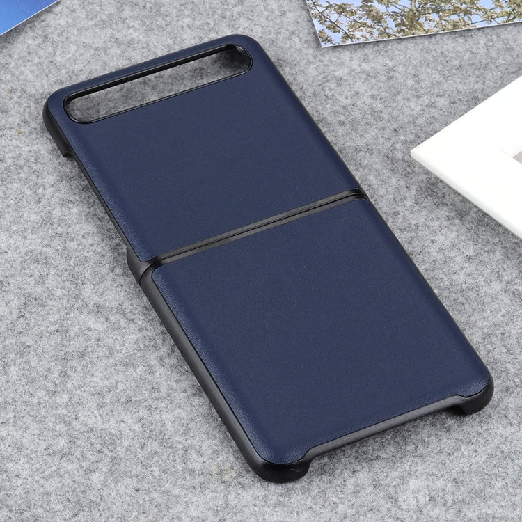For Galaxy Z Flip Genuine Leather Lambskin Texture Folding Protective Case - HoMEdemic™