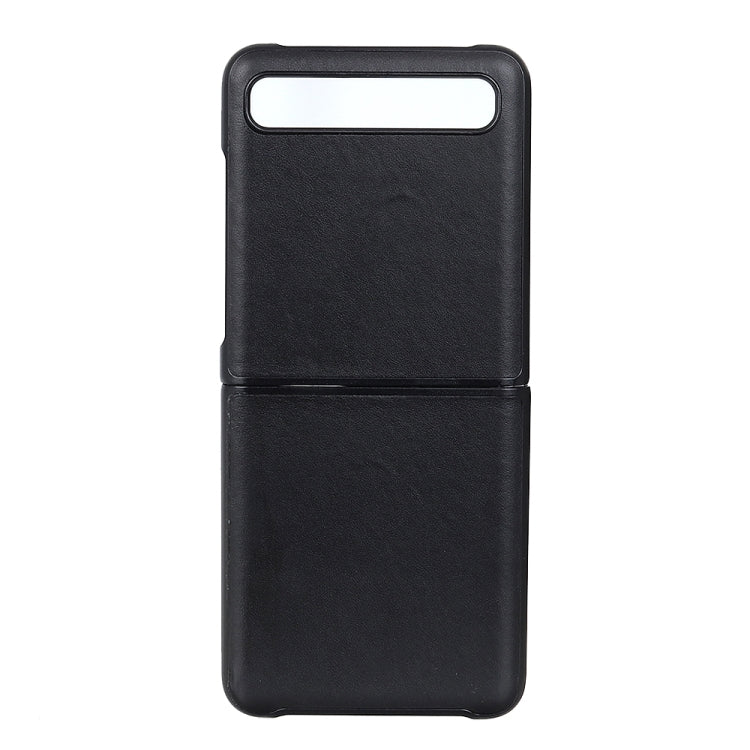 For Galaxy Z Flip Genuine Leather Lambskin Texture Folding Protective Case - HoMEdemic™