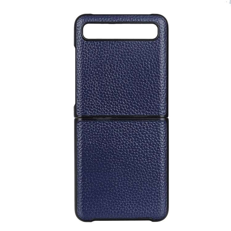 For Galaxy Z Flip Litchi Texture Leather Folding Protective Case - HoMEdemic™