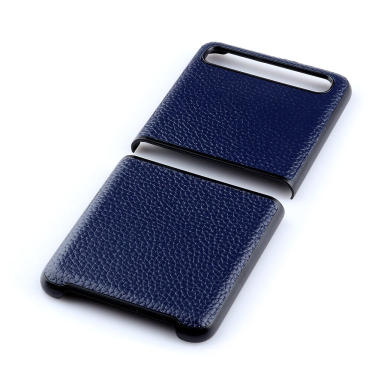 For Galaxy Z Flip Litchi Texture Leather Folding Protective Case - HoMEdemic™