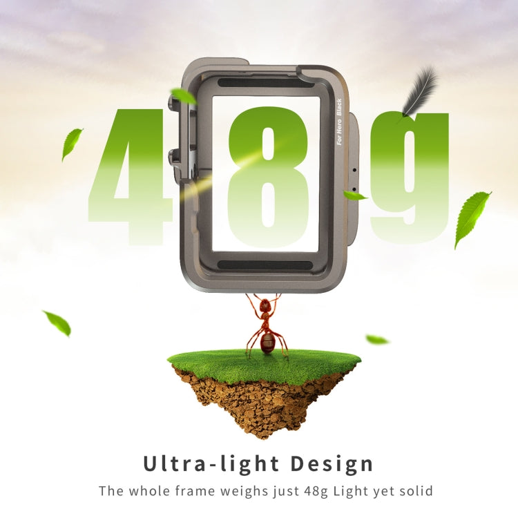 For GoPro HERO11 Black /10 Black /9 Black aMagisn Ultra-Light Metal Rabbit Cage Protection Border - HoMEdemic™ 